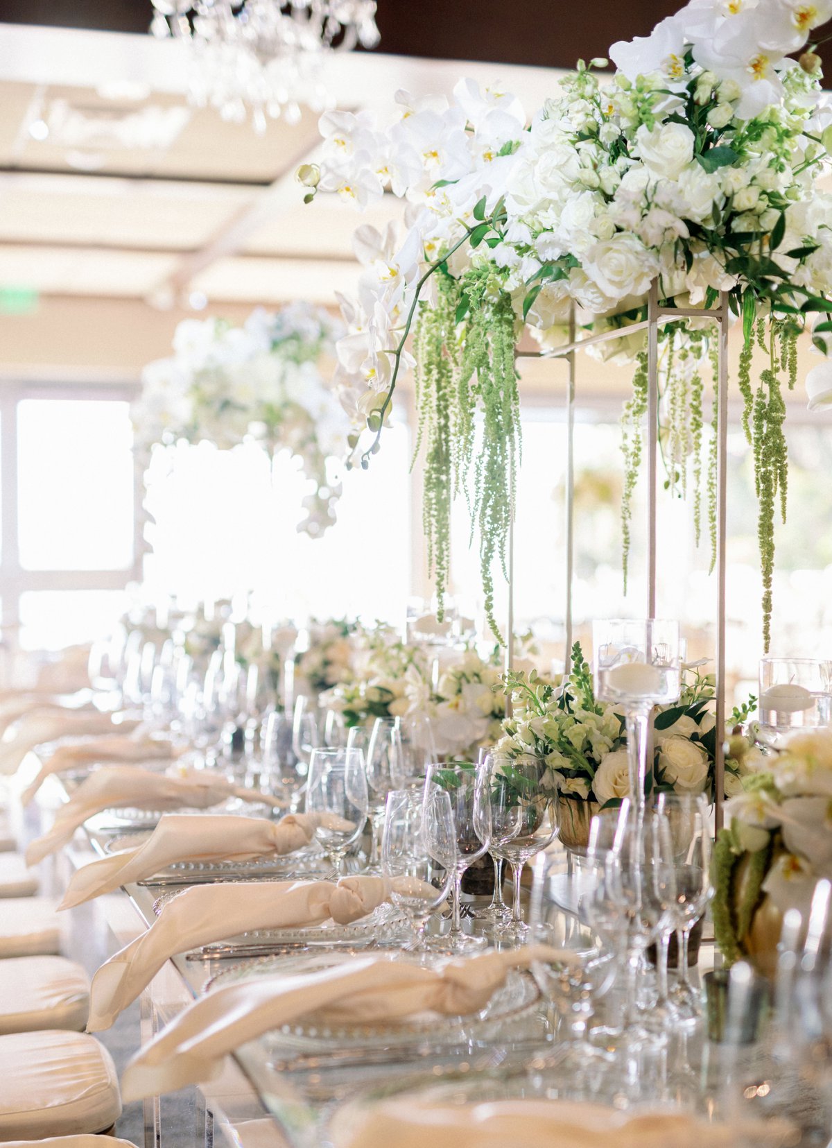 A White Modern Romantic Sarasota Wedding via TheELD.com