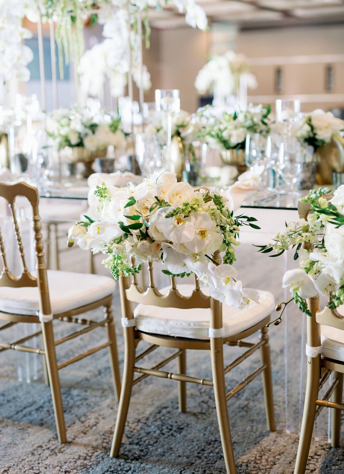 A White Modern Romantic Sarasota Wedding via TheELD.com