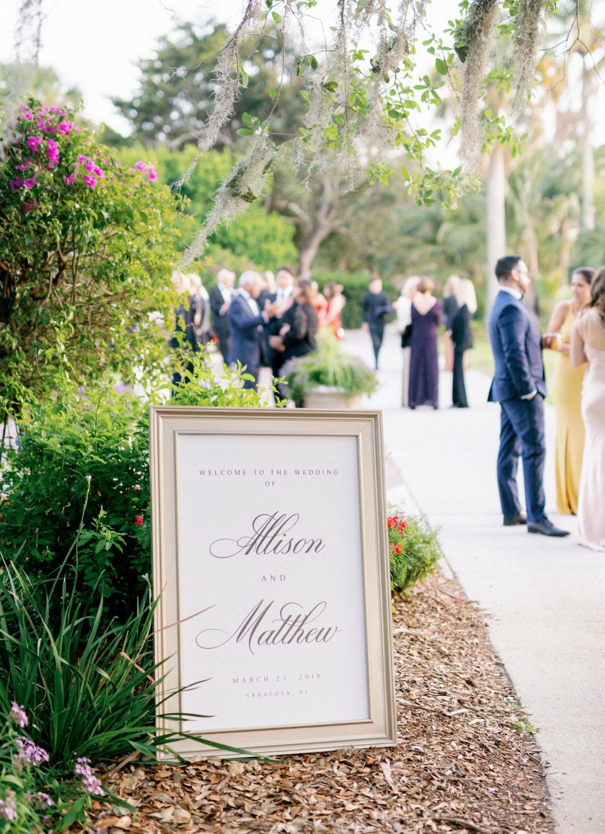 A White Modern Romantic Sarasota Wedding via TheELD.com