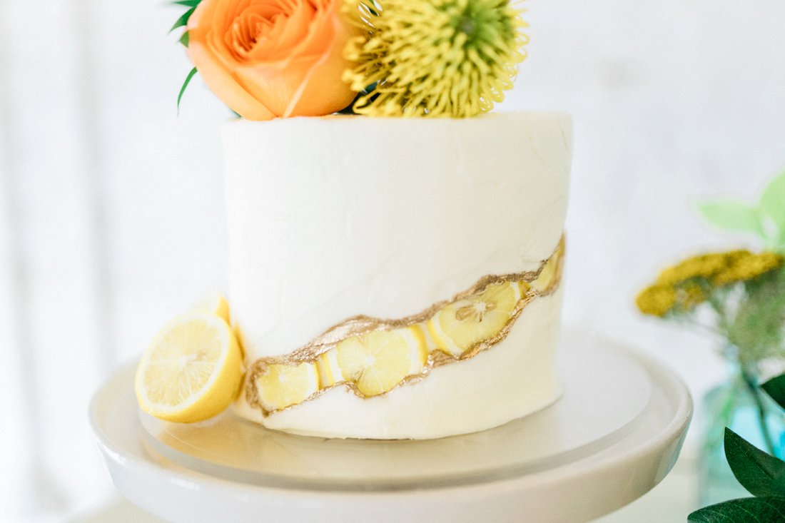 Chic Citrus Italian Inspired Wedding Ideas via TheELD.com
