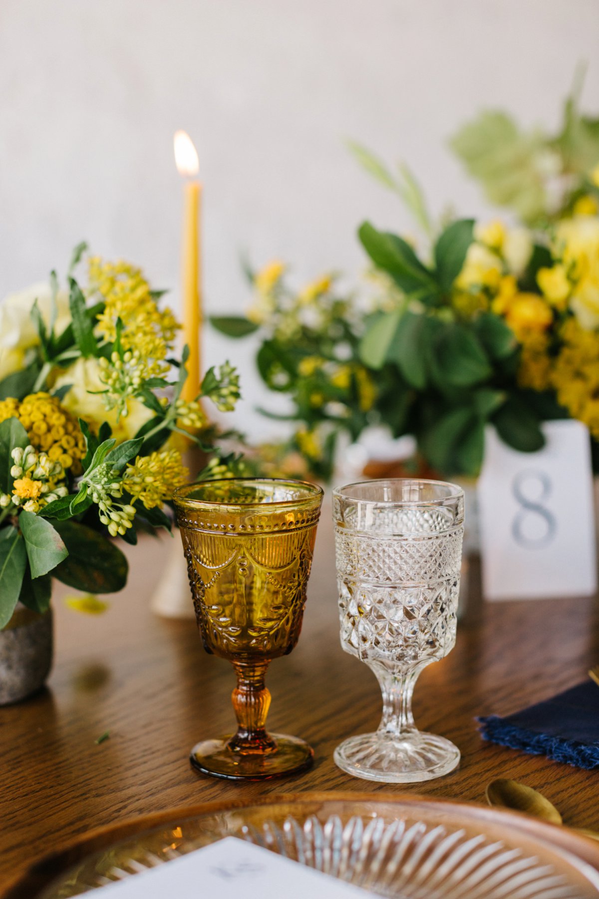Organic Yellow Wedding Ideas At Haus820 via TheELD.com
