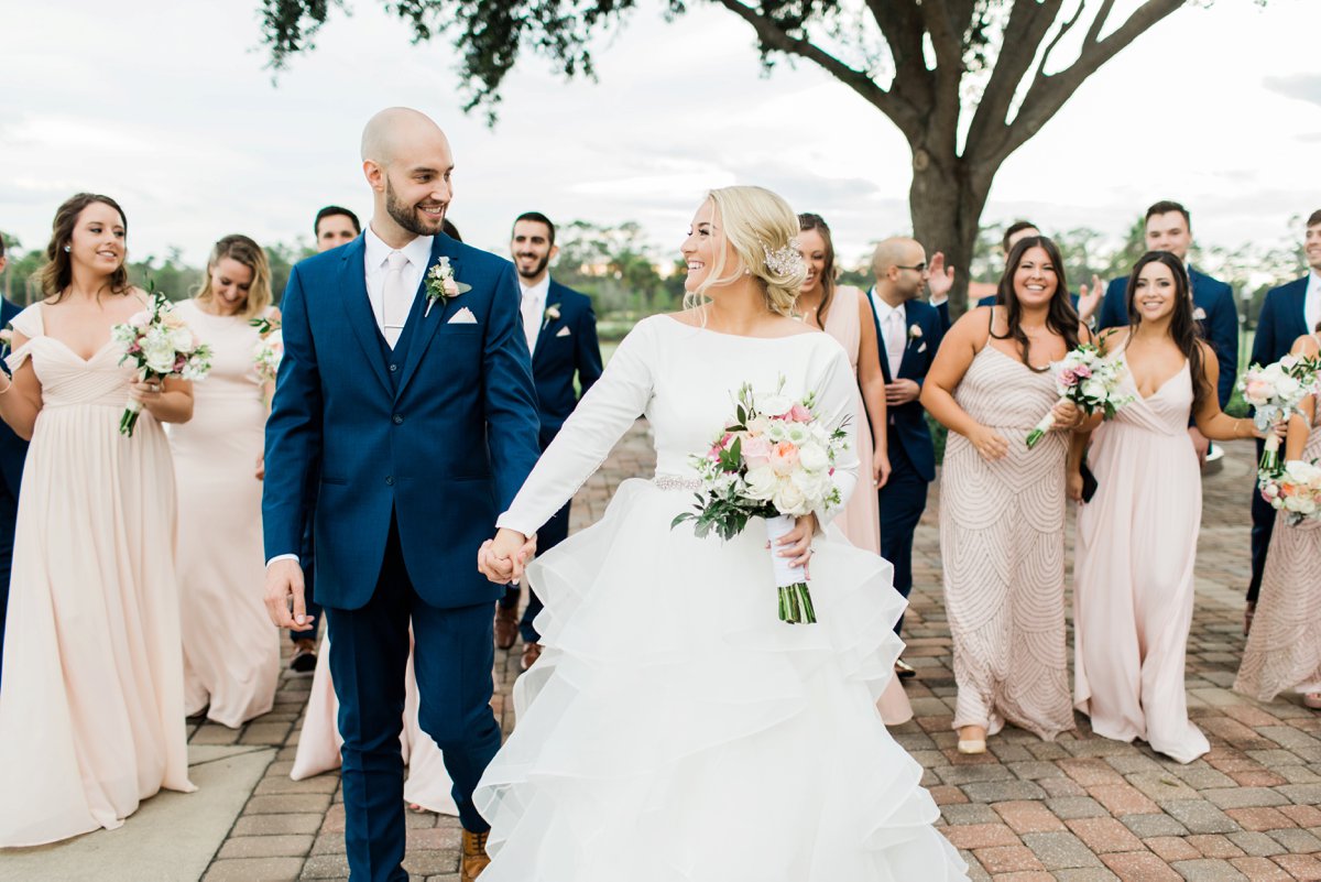 An Elegant Tented Wedding At TPC Sawgrass via TheELD.com