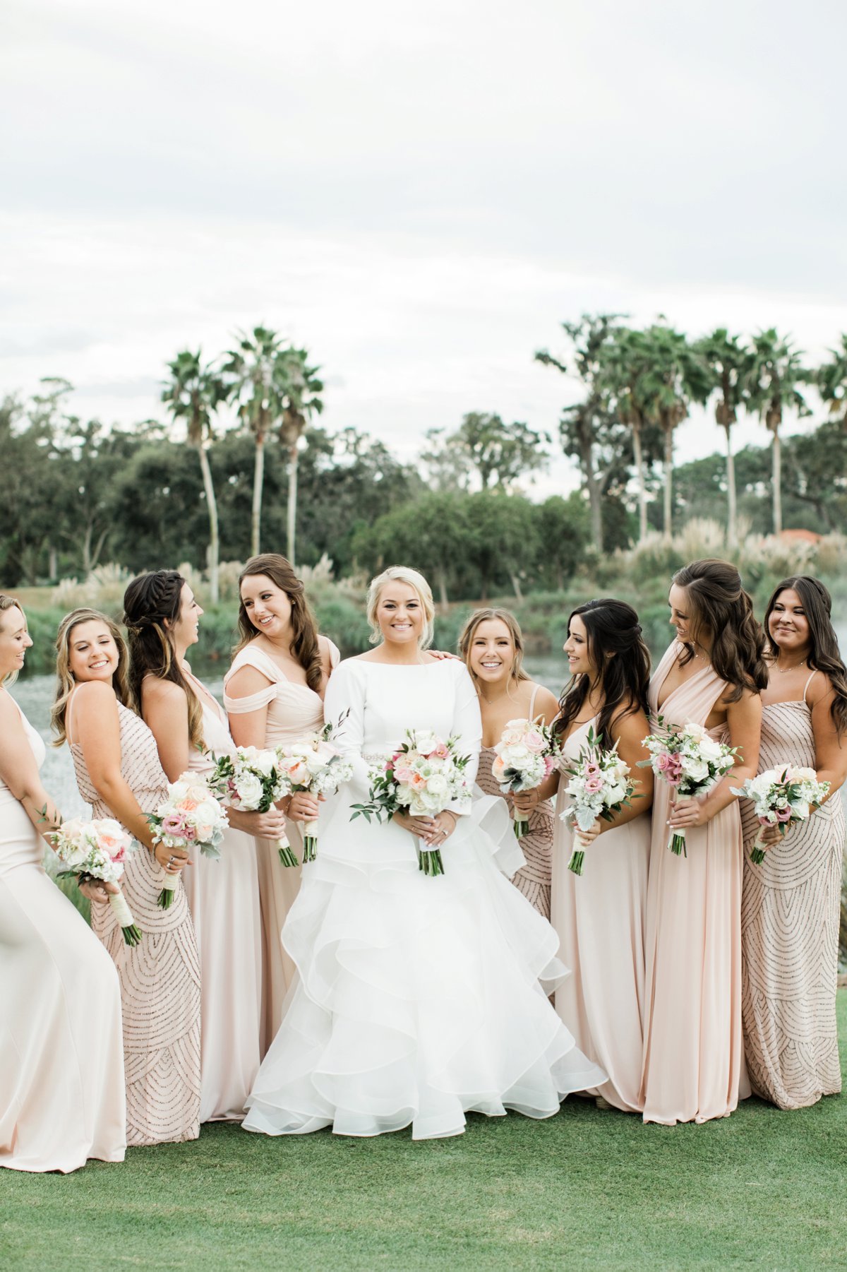 An Elegant Tented Wedding At TPC Sawgrass via TheELD.com