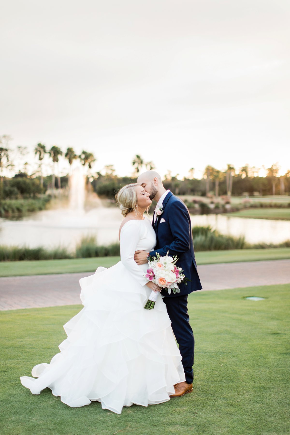 An Elegant Tented Wedding At TPC Sawgrass via TheELD.com