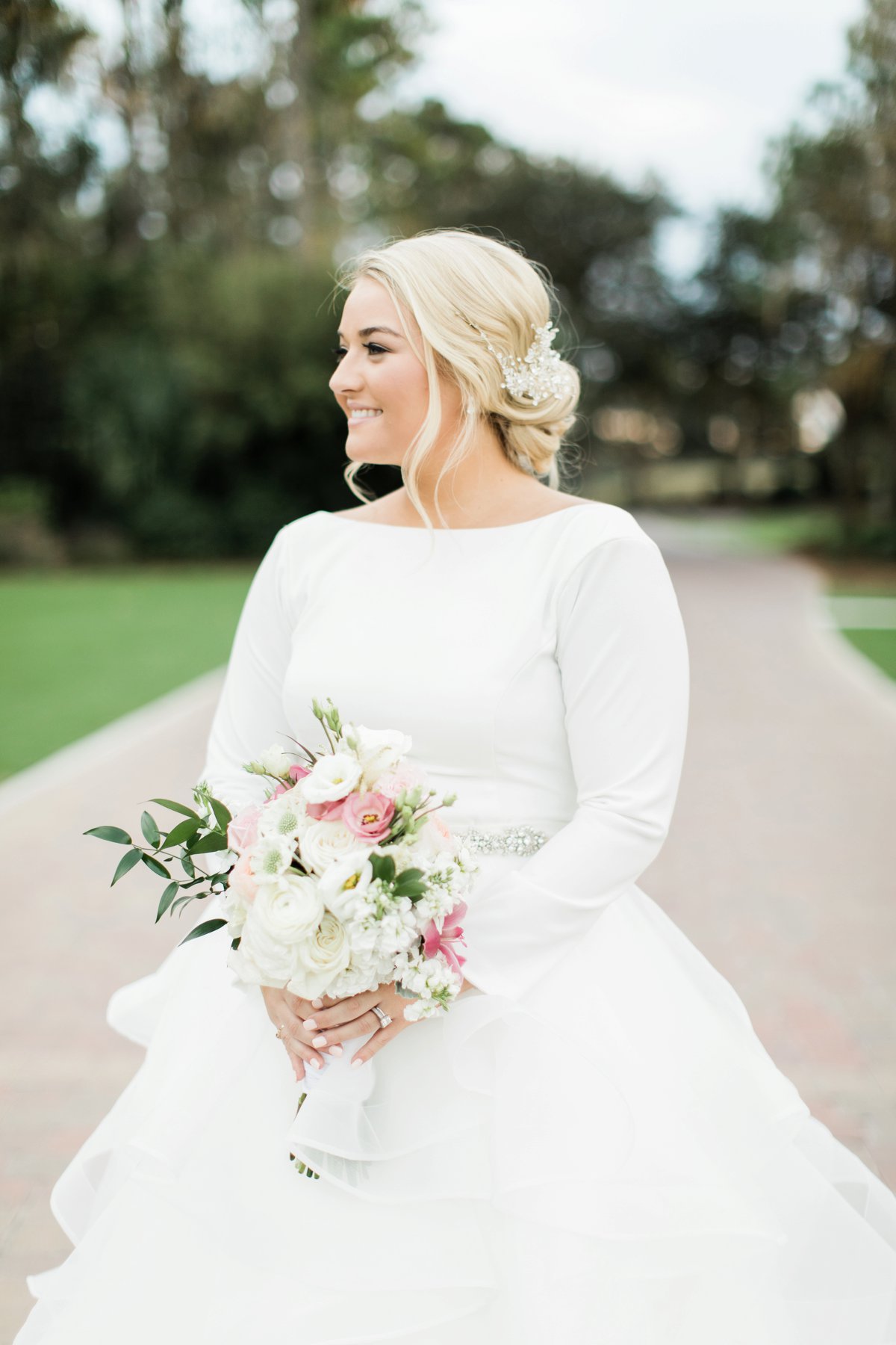 An Elegant Tented Wedding At TPC Sawgrass via TheELD.com