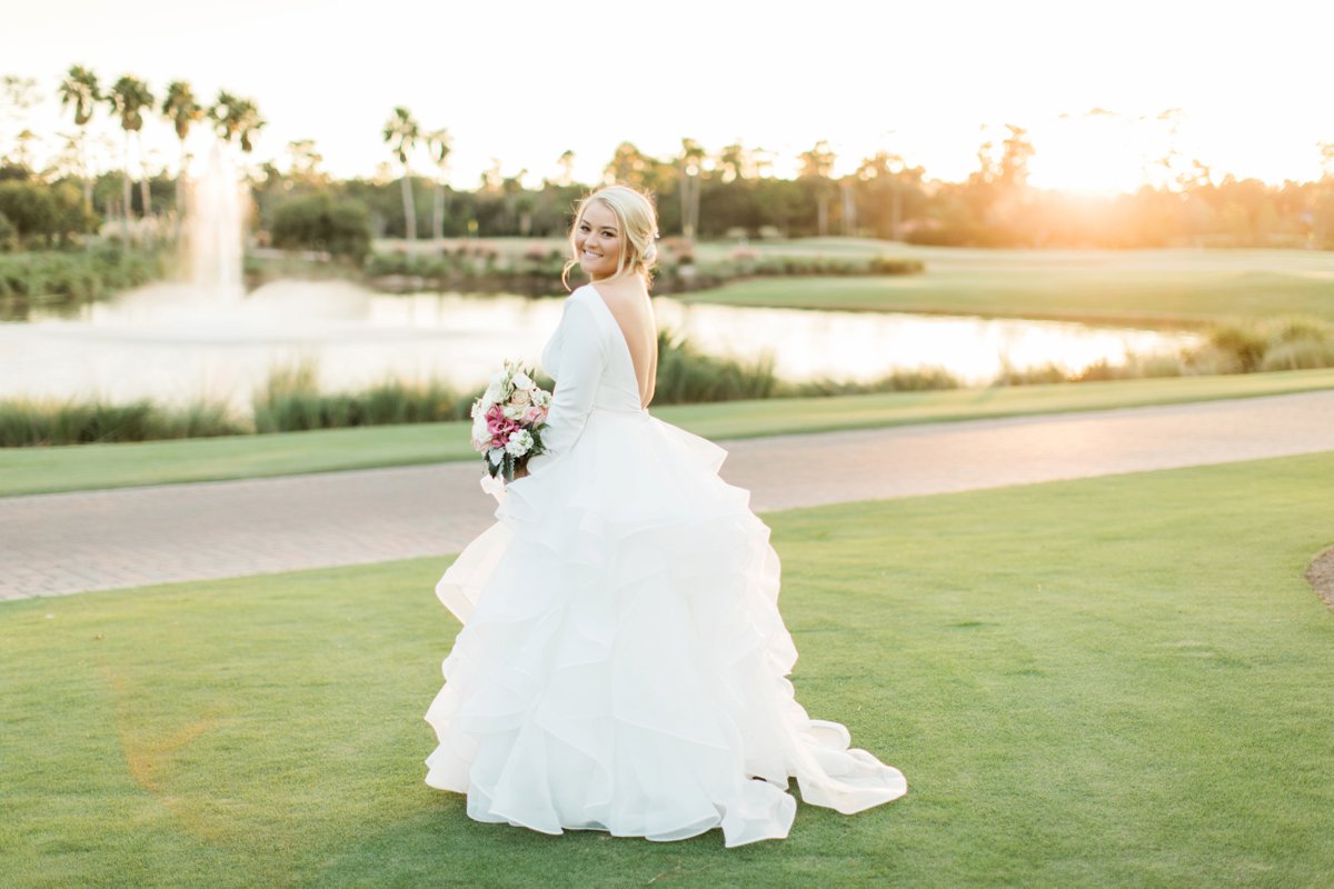 An Elegant Tented Wedding At TPC Sawgrass via TheELD.com