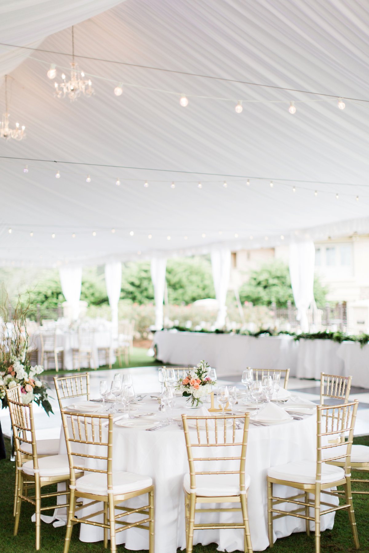 An Elegant Tented Wedding At TPC Sawgrass via TheELD.com