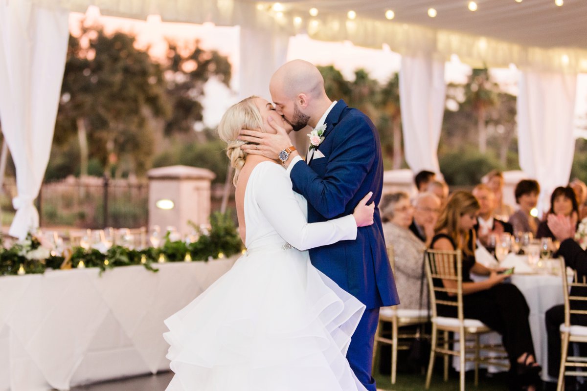 An Elegant Tented Wedding At TPC Sawgrass via TheELD.com