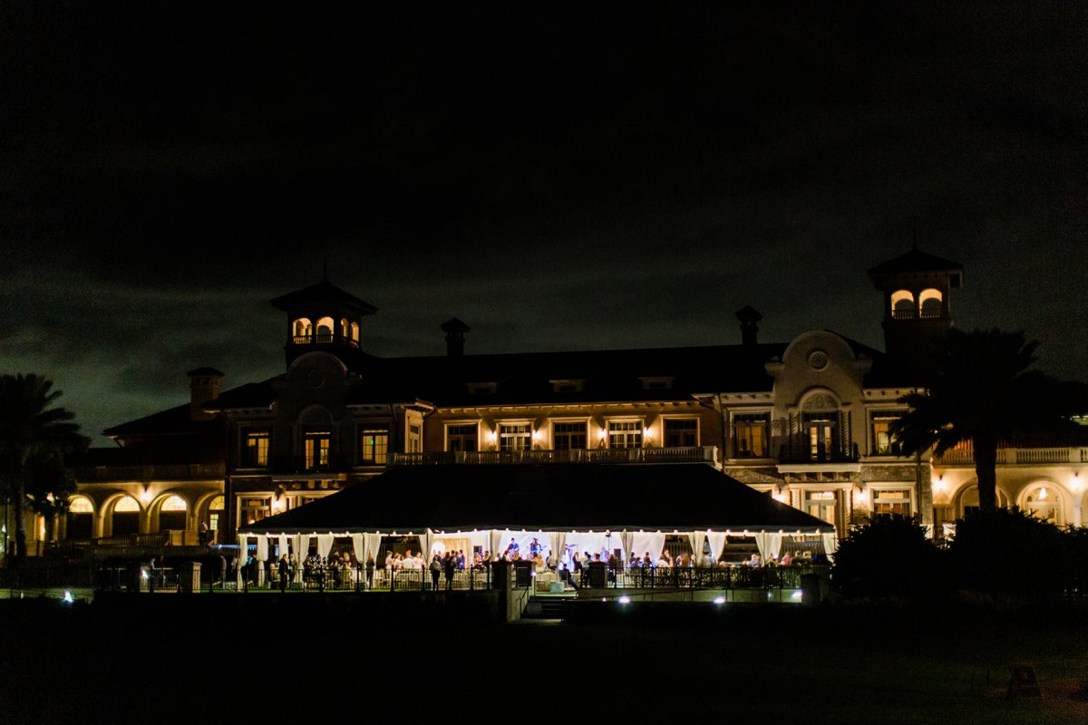 An Elegant Tented Wedding At TPC Sawgrass via TheELD.com