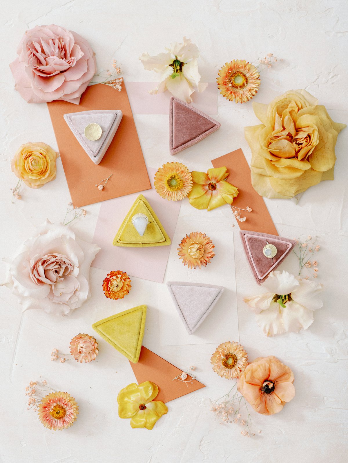 Colorful Retro Wedding Ideas via TheELD.com