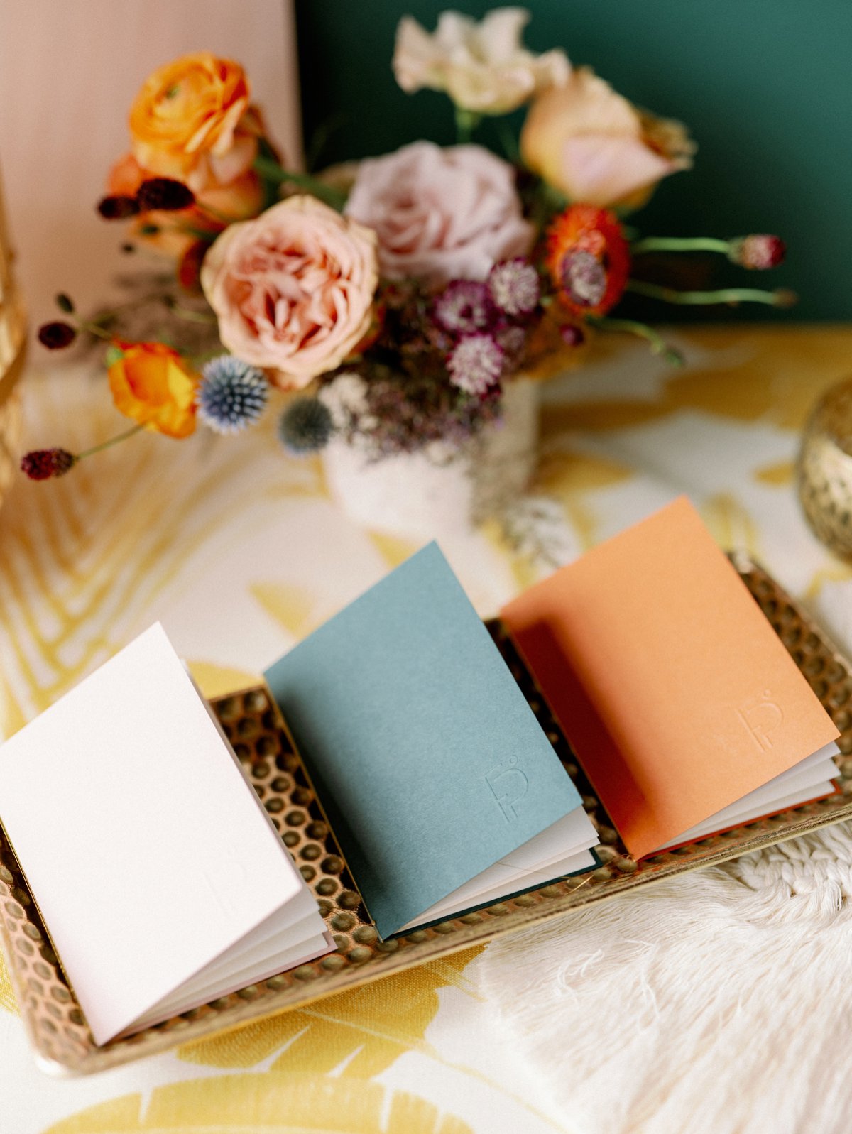 Colorful Retro Wedding Ideas via TheELD.com