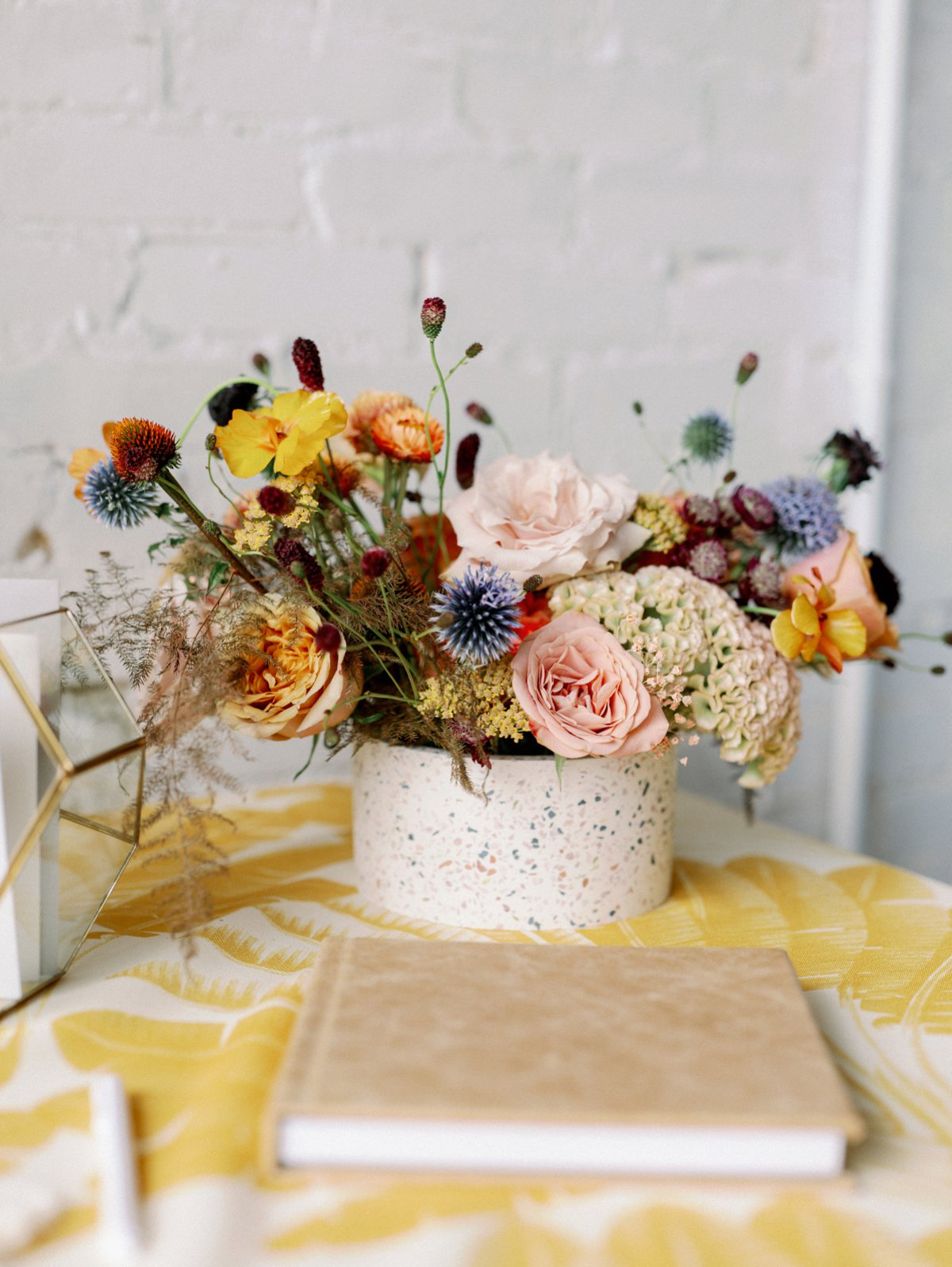 Colorful Retro Wedding Ideas via TheELD.com