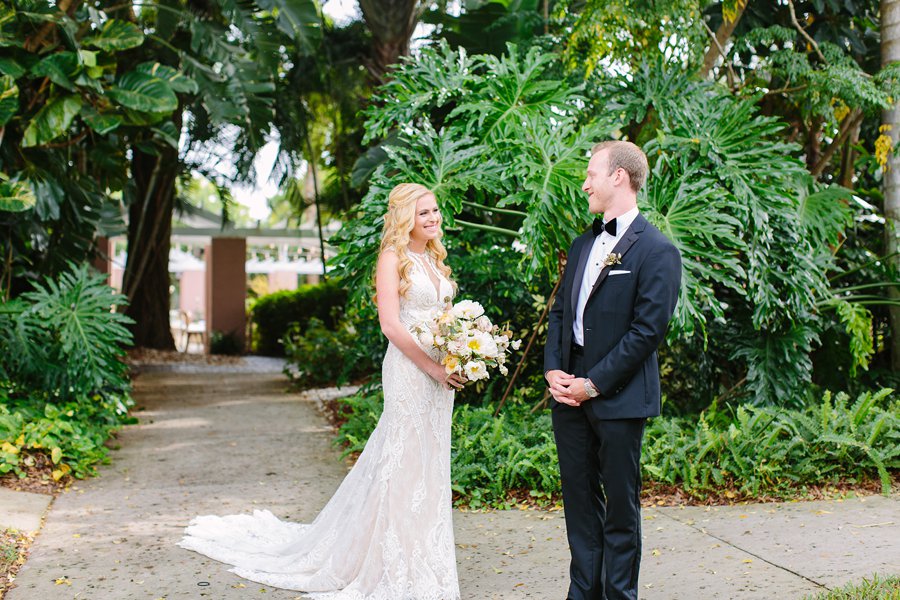 An Elegant Floral Filled Florida Wedding via TheELD.com