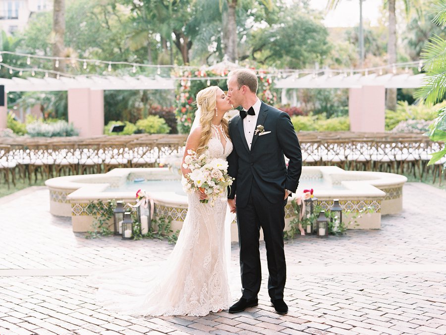 An Elegant Floral Filled Florida Wedding via TheELD.com