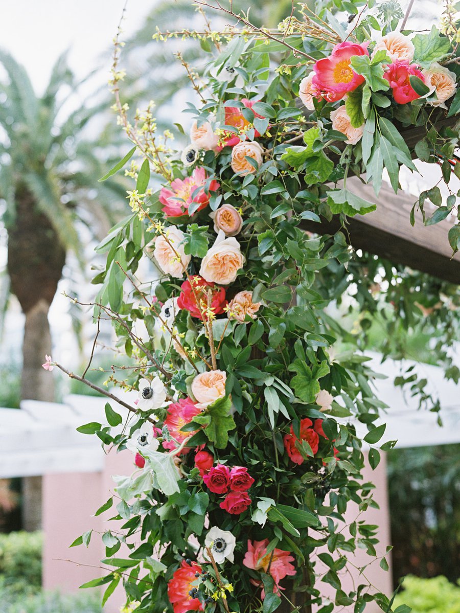 An Elegant Floral Filled Florida Wedding via TheELD.com