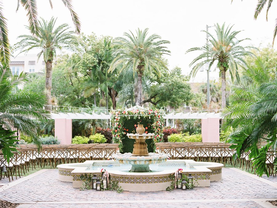 An Elegant Floral Filled Florida Wedding via TheELD.com