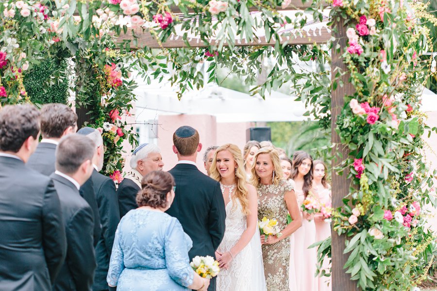 An Elegant Floral Filled Florida Wedding via TheELD.com