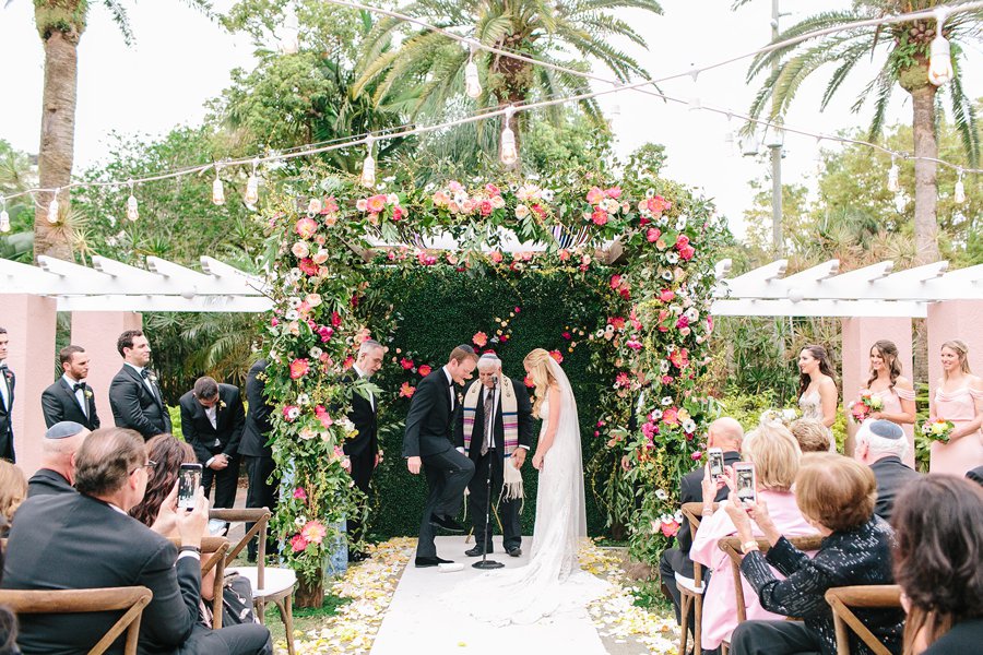 An Elegant Floral Filled Florida Wedding via TheELD.com