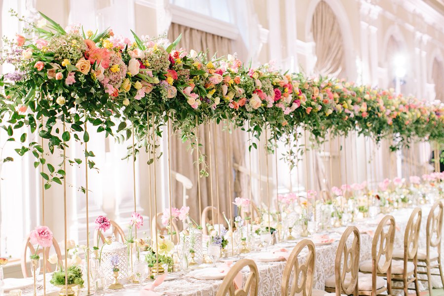 An Elegant Floral Filled Florida Wedding via TheELD.com