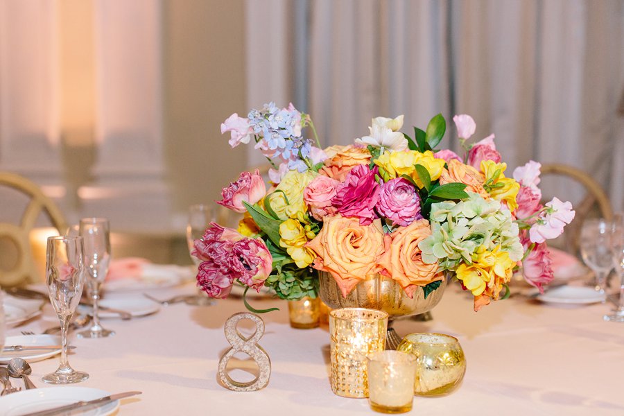 An Elegant Floral Filled Florida Wedding via TheELD.com