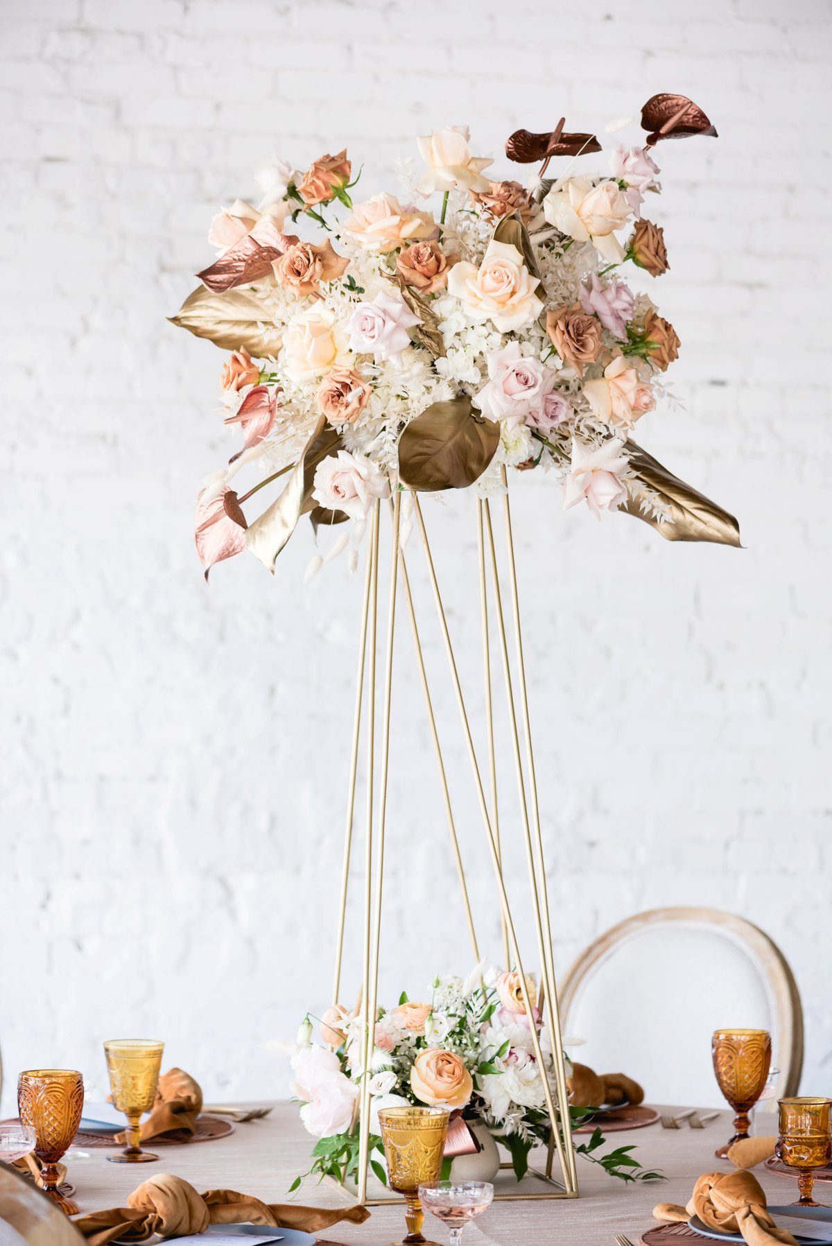 Modern Elegant Blush and Gold Wedding Ideas | Every Last Detail