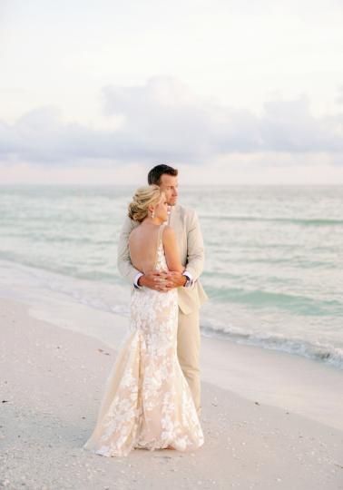 Colorful Lilly Pulitzer Inspired Beach Wedding via TheELD.com