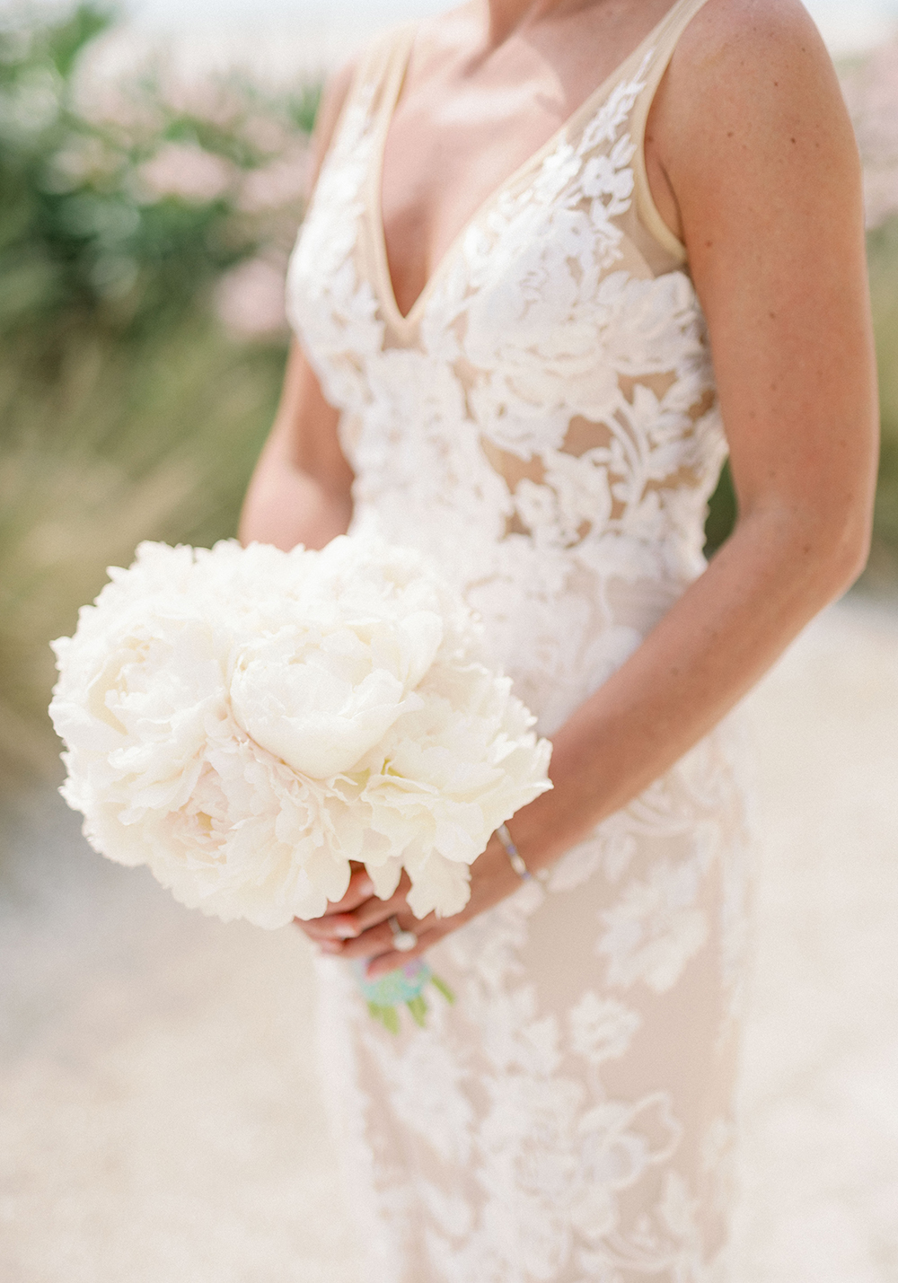 Colorful Lilly Pulitzer Inspired Beach Wedding via TheELD.com