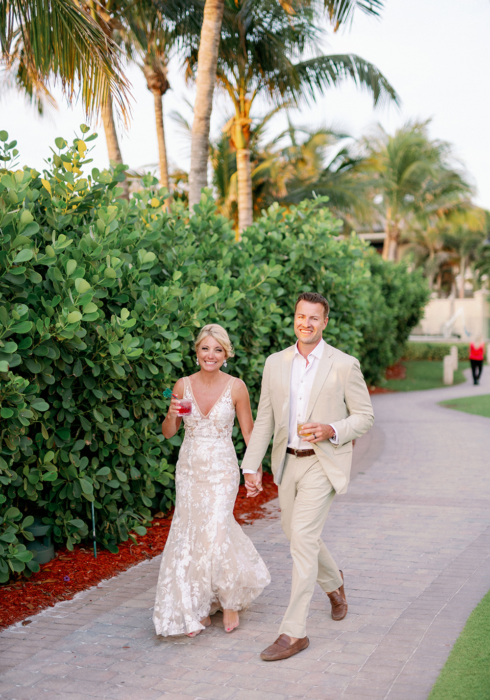 Colorful Lilly Pulitzer Inspired Beach Wedding via TheELD.com