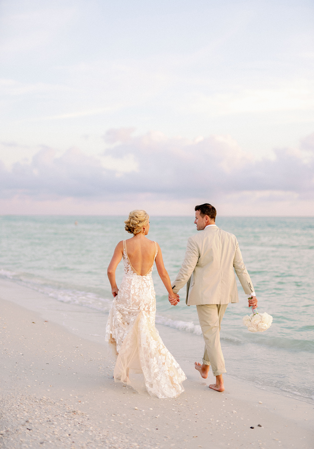 Colorful Lilly Pulitzer Inspired Beach Wedding via TheELD.com