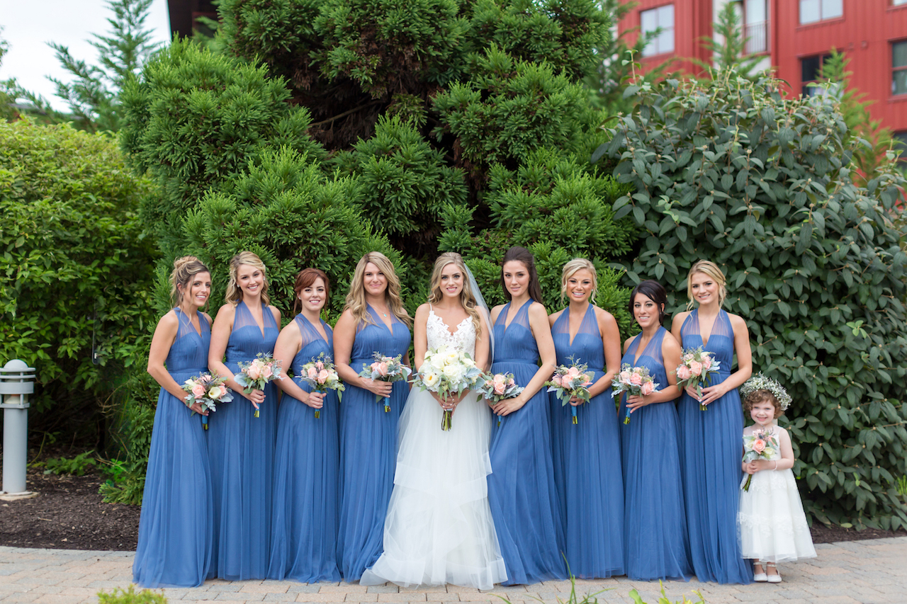 Pantones 2020 Color of the Year Classic Blue Wedding Inspiration via TheELD.com