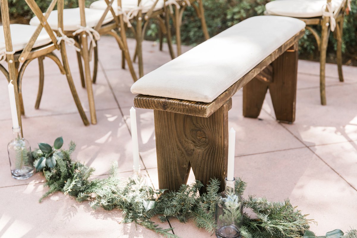 Modern Christmas Wedding Inspiration via TheELD.com