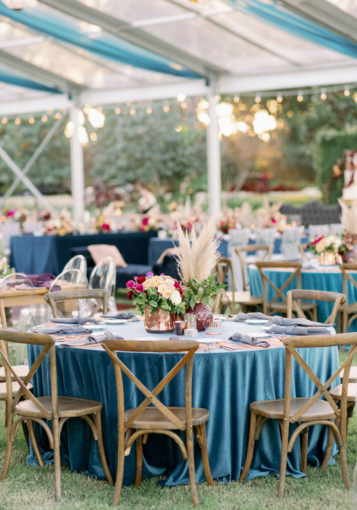 Pantones 2020 Color of the Year Classic Blue Wedding Inspiration via TheELD.com