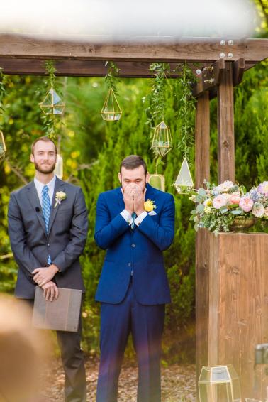 A Colorful Outdoor North Carolina Wedding via TheELD.com