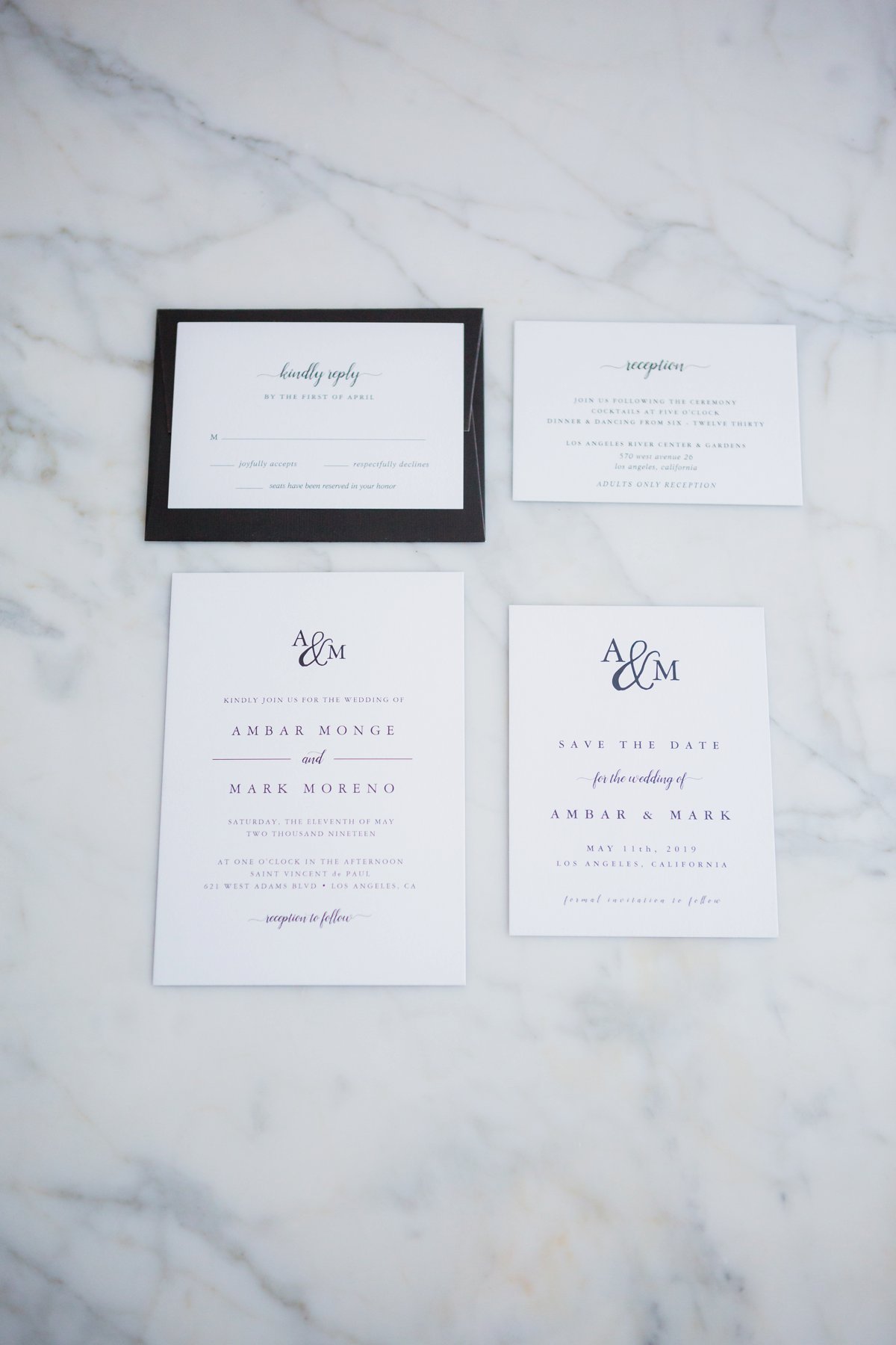 An All White Modern & Elegant Los Angeles Wedding via TheELD.com