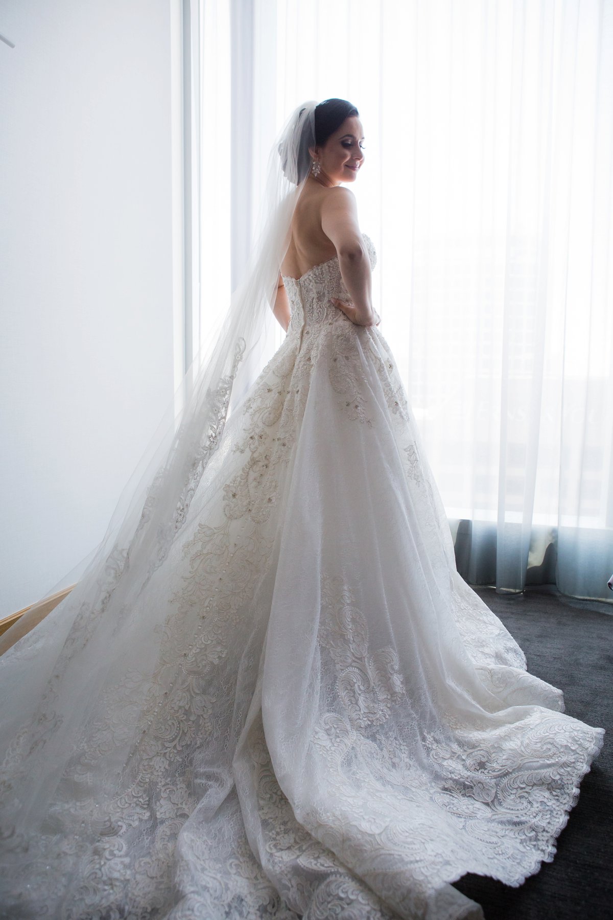 Luxury Wedding Style Delta Reveals Her Fifth All White Wedding Look - 54lvdij