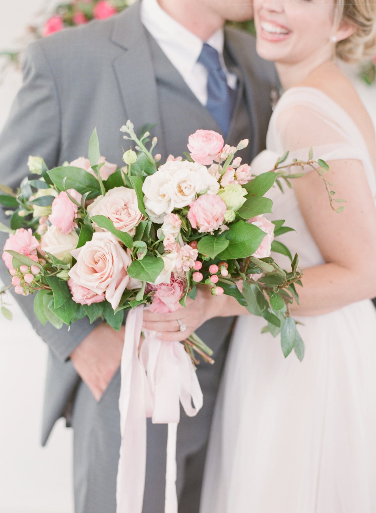 Elegant Pink and Green Wedding Ideas... with a Holiday Twist via TheELD.com