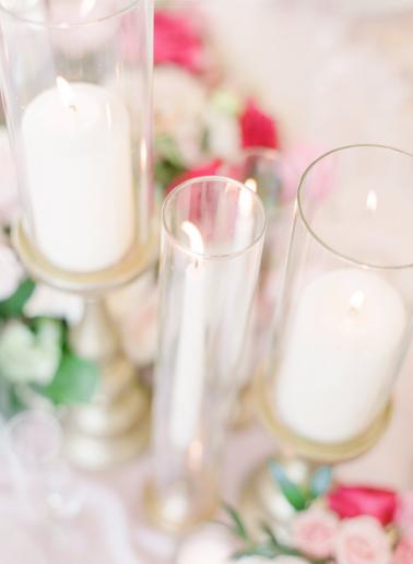 Elegant Pink and Green Wedding Ideas... with a Holiday Twist via TheELD.com