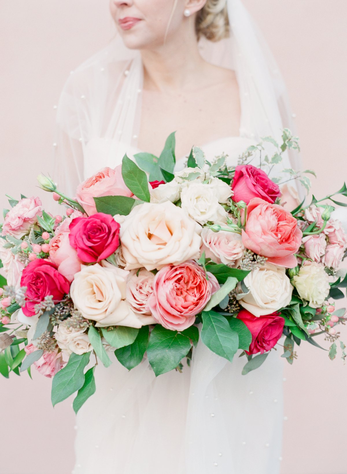 Elegant Pink and Green Wedding Ideas... with a Holiday Twist via TheELD.com