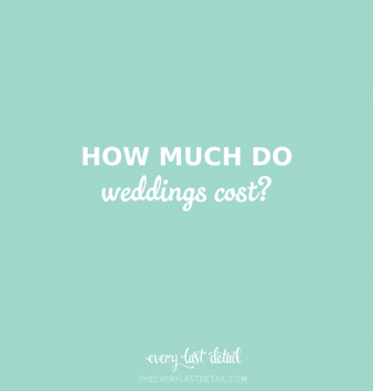 how much do weddings cost