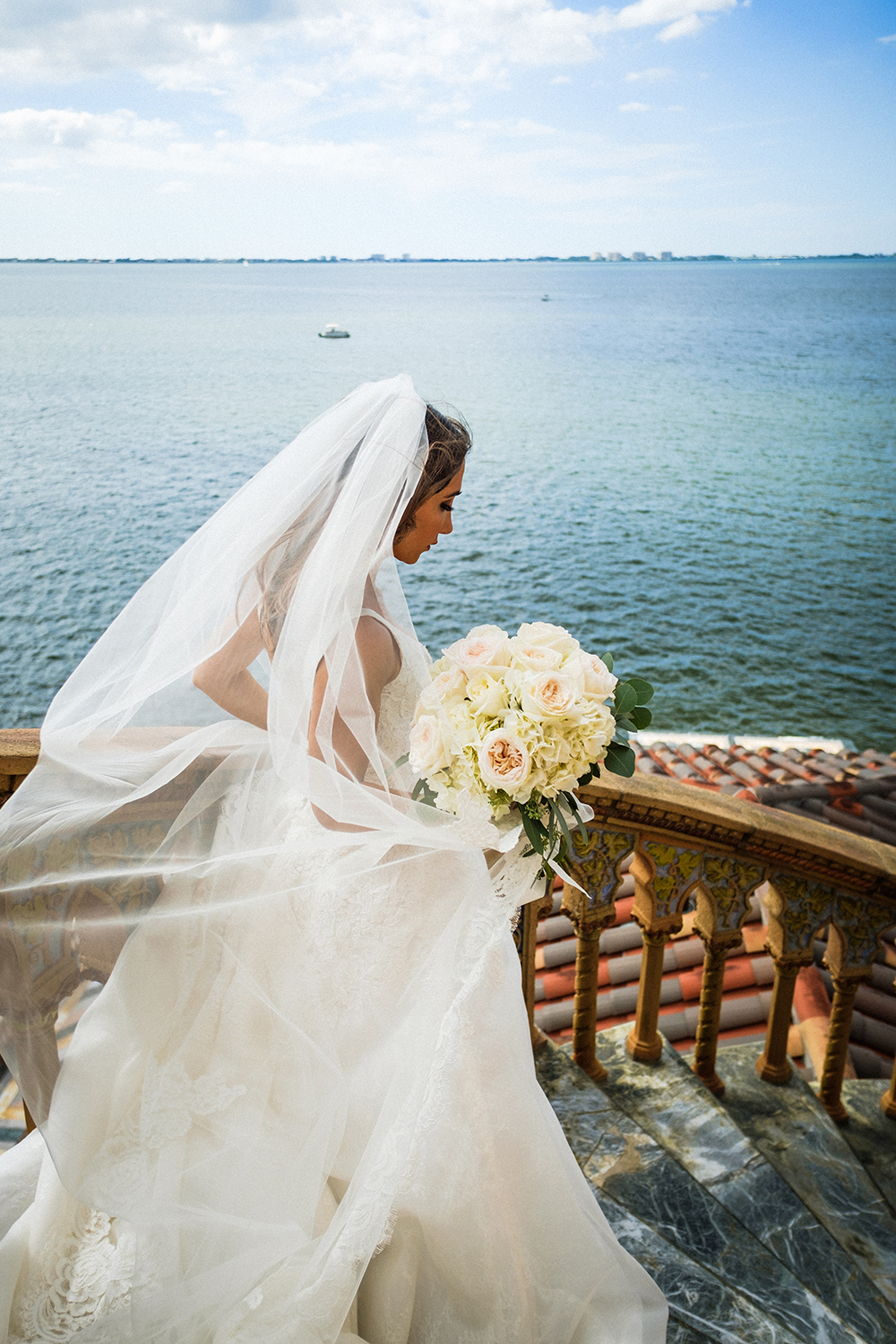 Classic Blush Ringling Wedding via TheELD.com