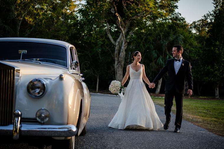 Classic Blush Ringling Wedding via TheELD.com