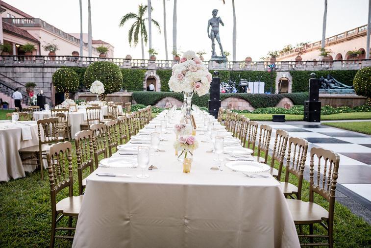 Classic Blush Ringling Wedding via TheELD.com