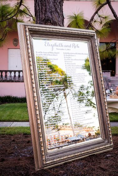 Classic Blush Ringling Wedding via TheELD.com