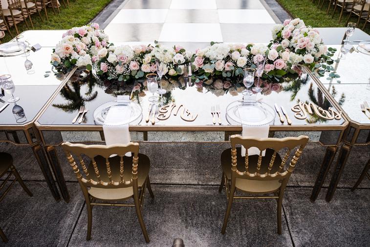 Classic Blush Ringling Wedding via TheELD.com