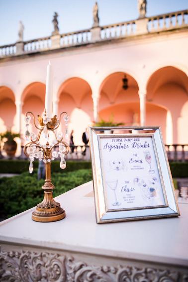 Classic Blush Ringling Wedding via TheELD.com