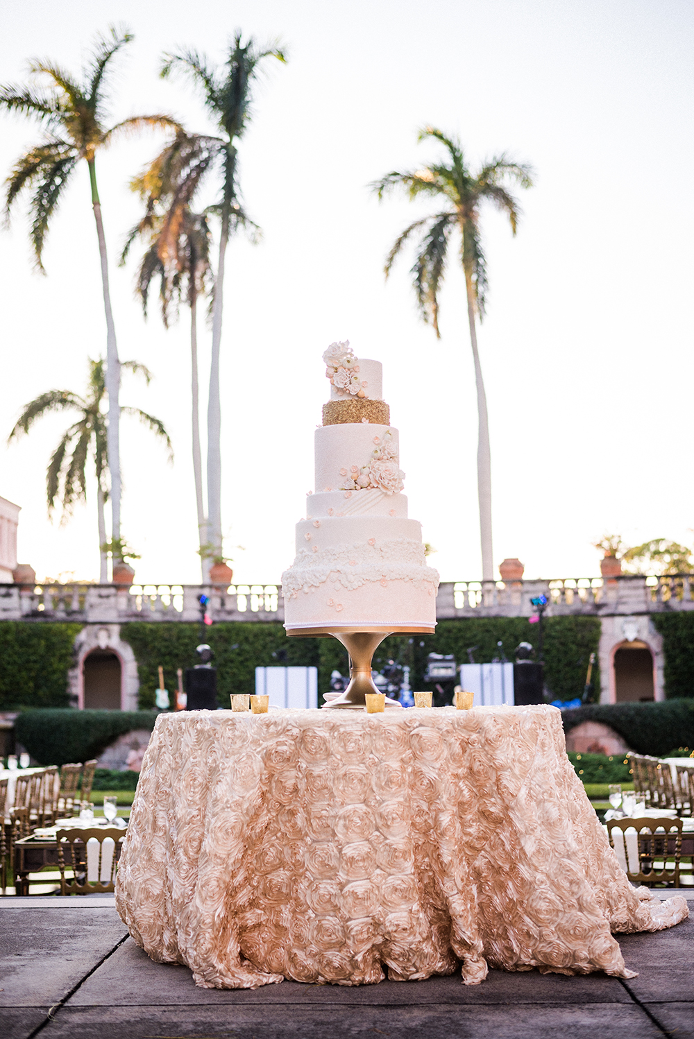 Classic Blush Ringling Wedding via TheELD.com