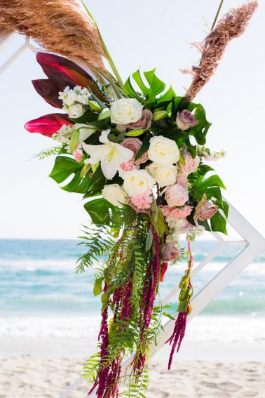 Intimate Oceanside Long Beach Wedding via TheELD.com