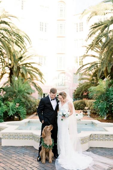 A Classic St. Petersburg Wedding with 1920s Style via TheELD.com