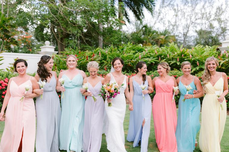 A Colorful Jamaica Destination Wedding via TheELD.com