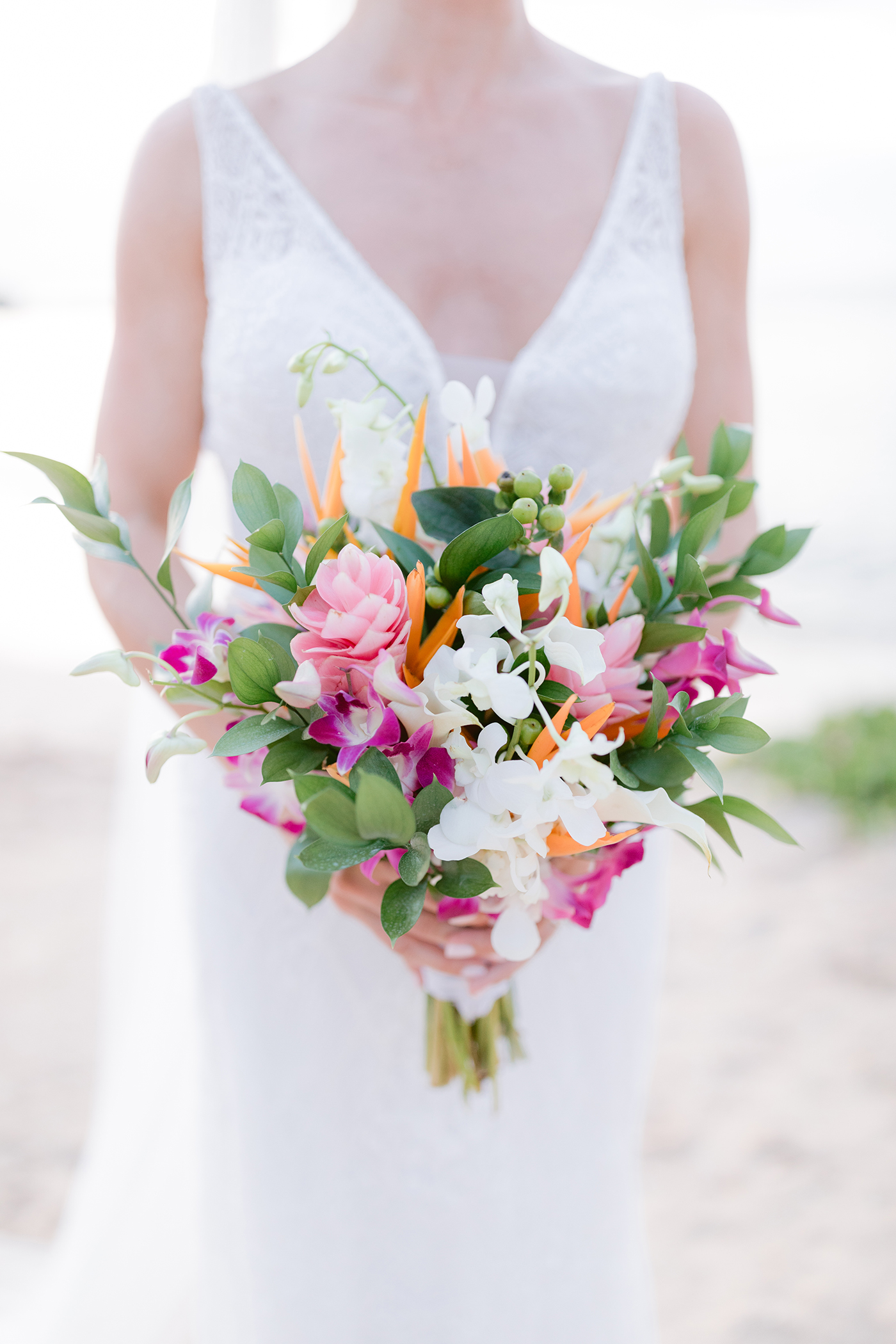 A Colorful Jamaica Destination Wedding via TheELD.com